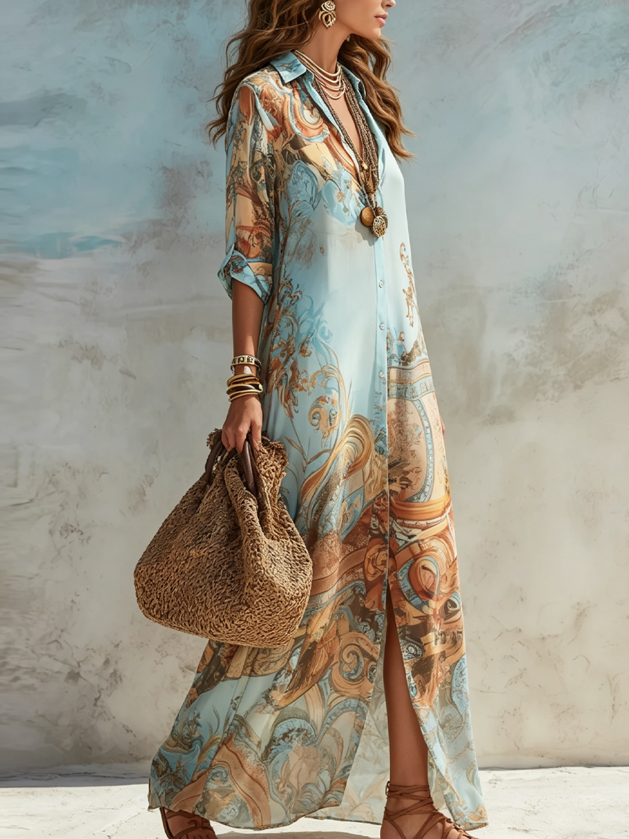 Celia | Vestido con estampado floral