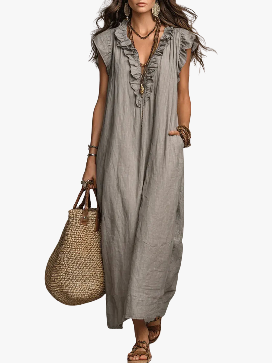Capdelia™ | Vestido bohemio elegante y fluido