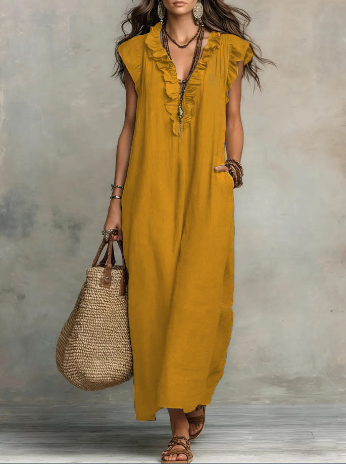 Capdelia™ | Vestido bohemio elegante y fluido