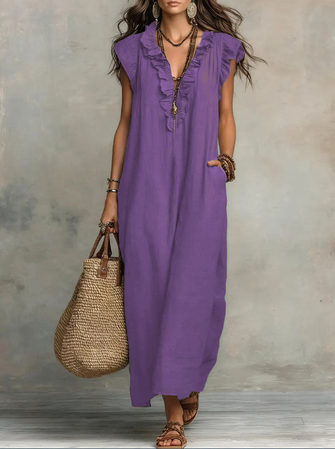 Capdelia™ | Vestido bohemio elegante y fluido