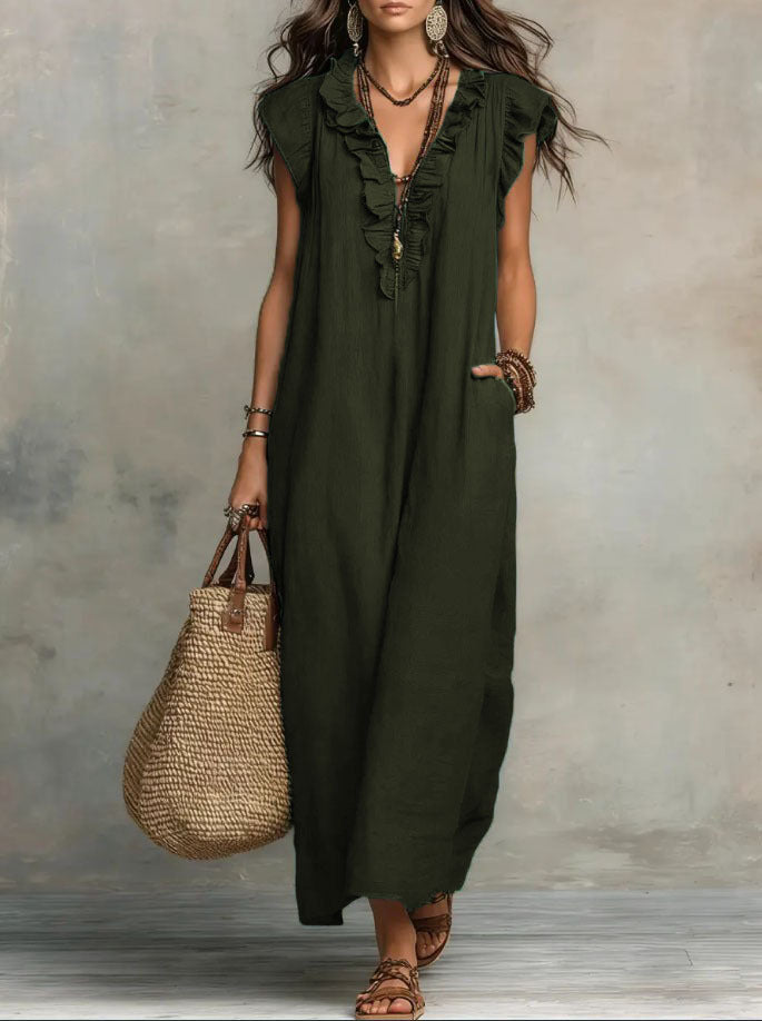 Capdelia™ | Vestido bohemio elegante y fluido