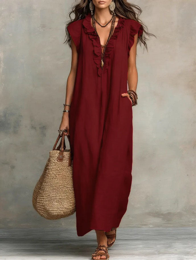 Capdelia™ | Vestido bohemio elegante y fluido