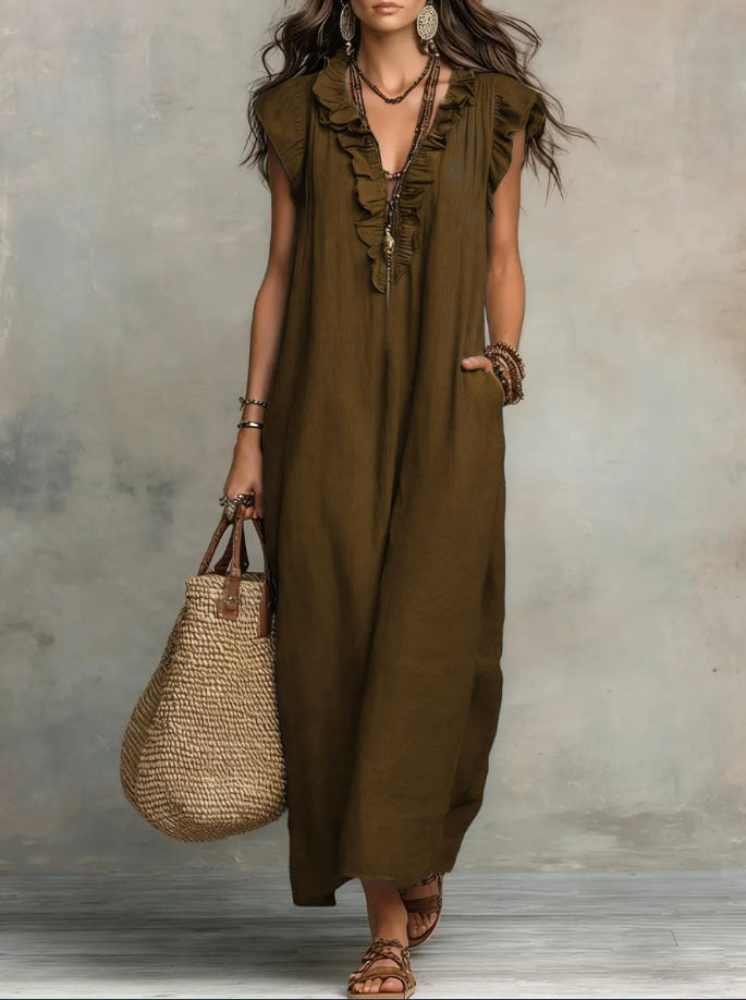 Capdelia™ | Vestido bohemio elegante y fluido