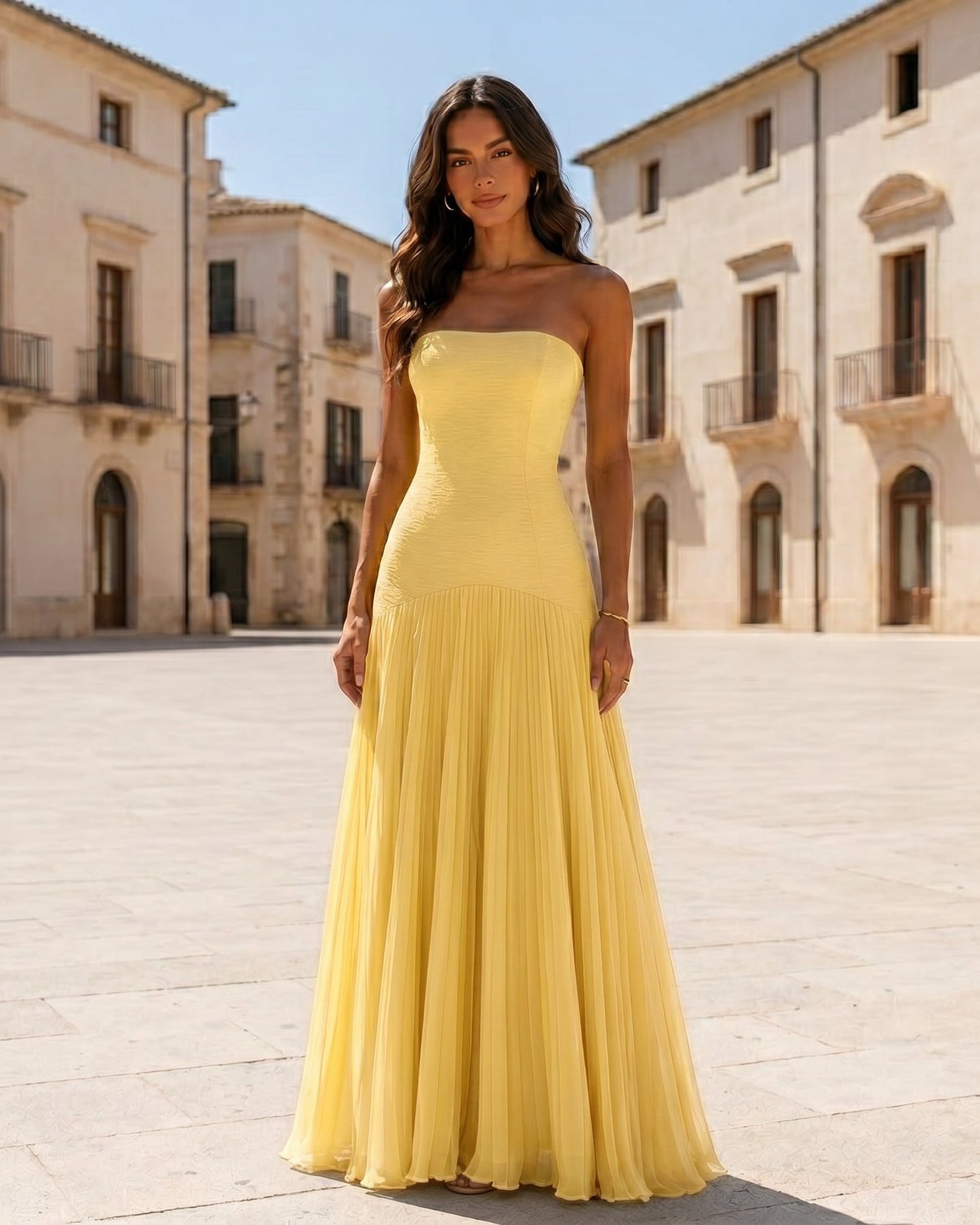 Olivaria™ | Vestido de elegancia discreta