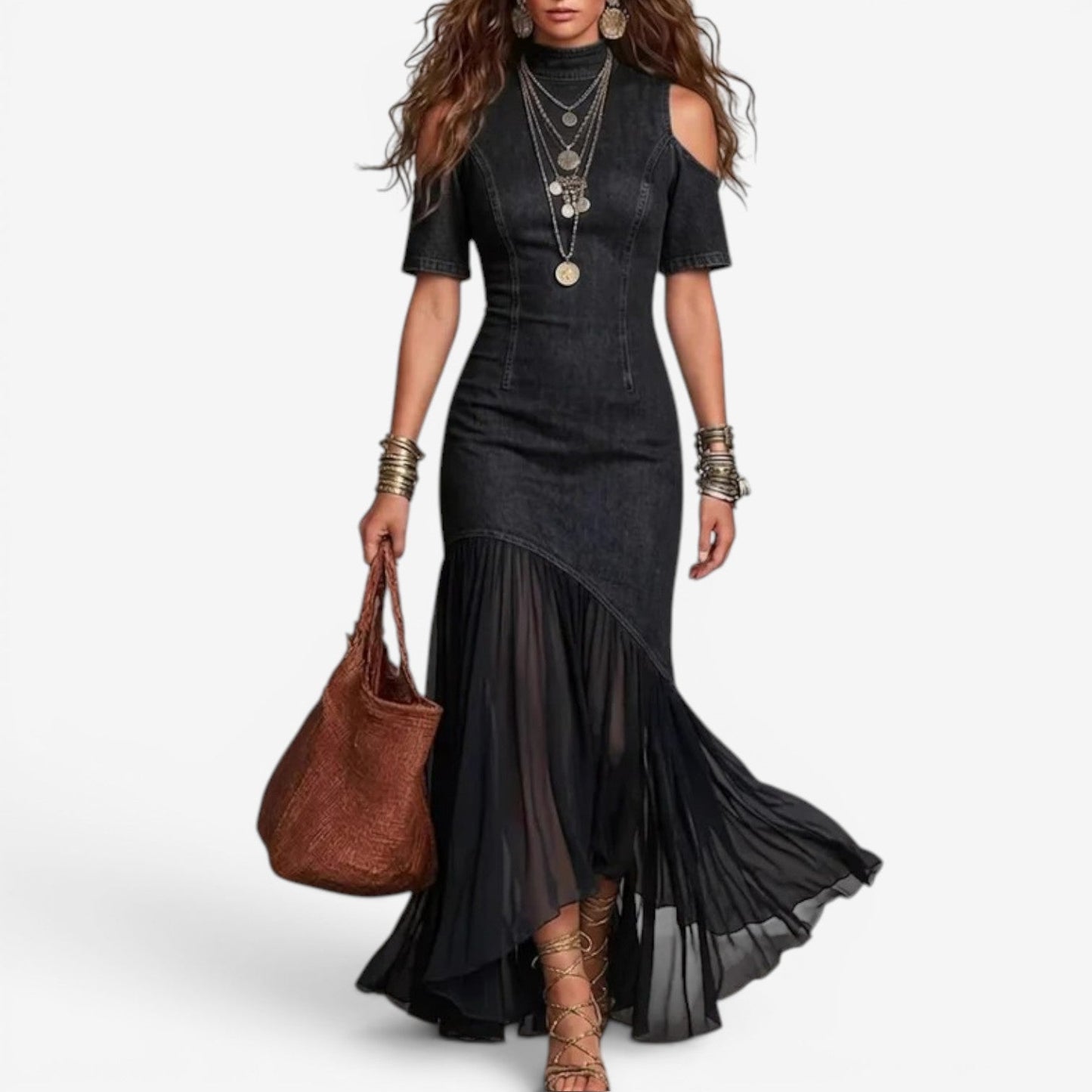 Alma | Vestido largo vaquero