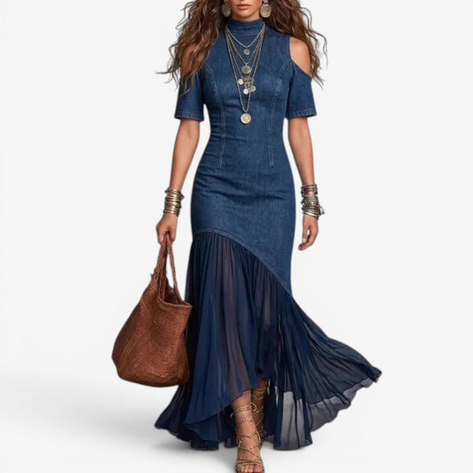 Alma | Vestido largo vaquero