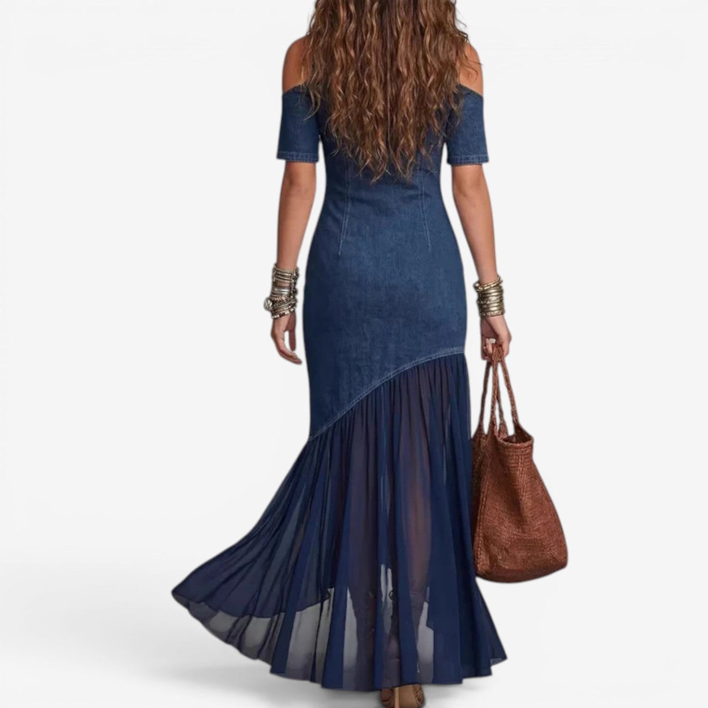 Alma | Vestido largo vaquero