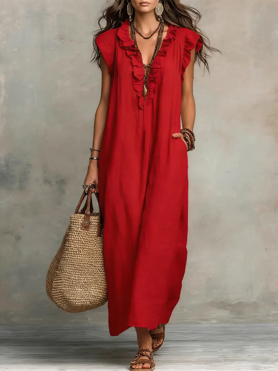 Capdelia™ | Vestido bohemio elegante y fluido