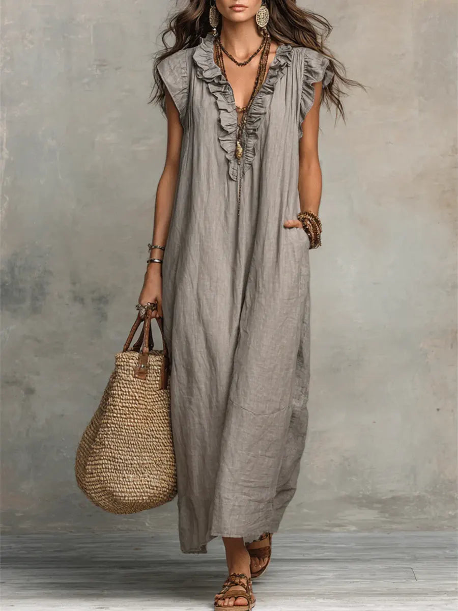 Capdelia™ | Vestido bohemio elegante y fluido