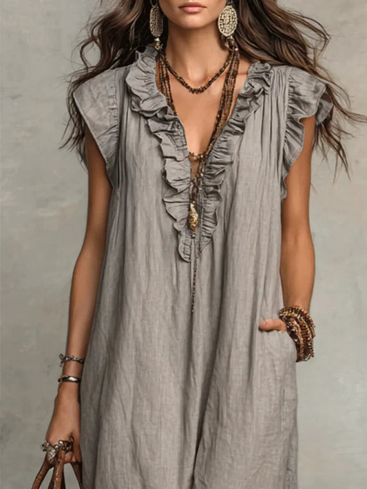 Capdelia™ | Vestido bohemio elegante y fluido